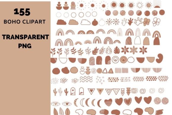Boho Clipart Brown: Earthy Designs for Modern Creators