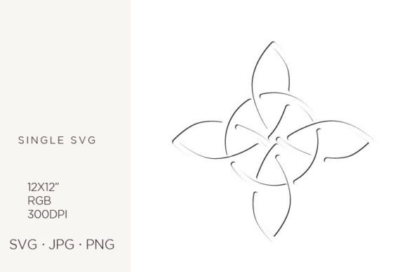 Celtic Cross Logo Icon: A Versatile SVG for Modern Design