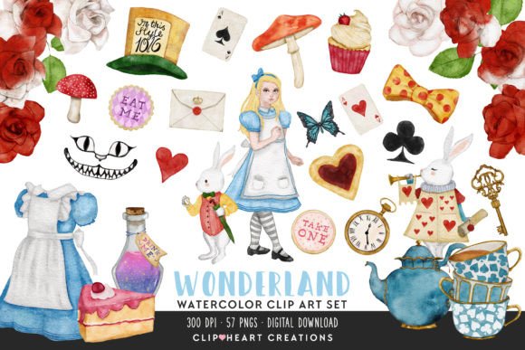 Elevate Designs with Whimsical Watercolour Art