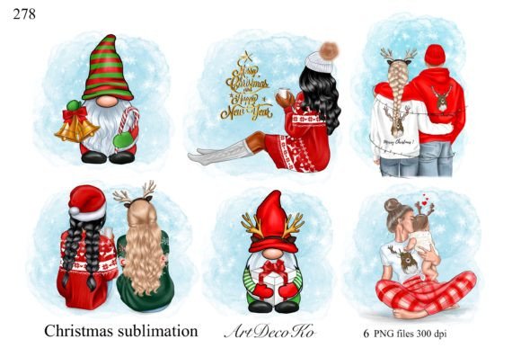 Elevating Holiday Projects with Professional Christmas Sublimation Designs