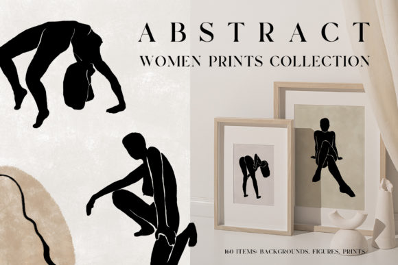 Elevating Modern Design with the ABSTRACT Women Prints Collection