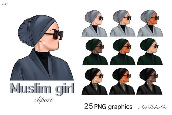 Faceless Hijab Business: Creative Assets for Designers