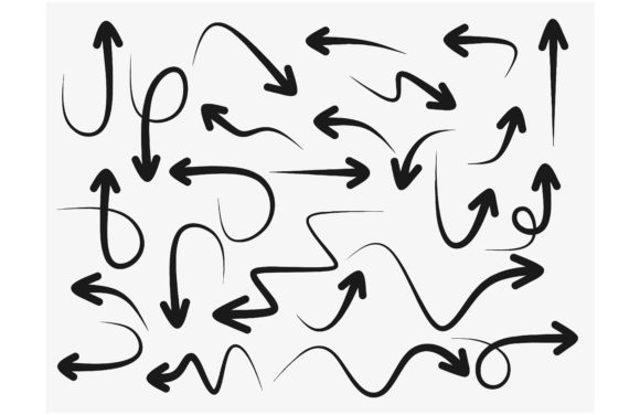 Integrating a Hand Drawn Set of Arrow Elements into Professional Creative Workflows