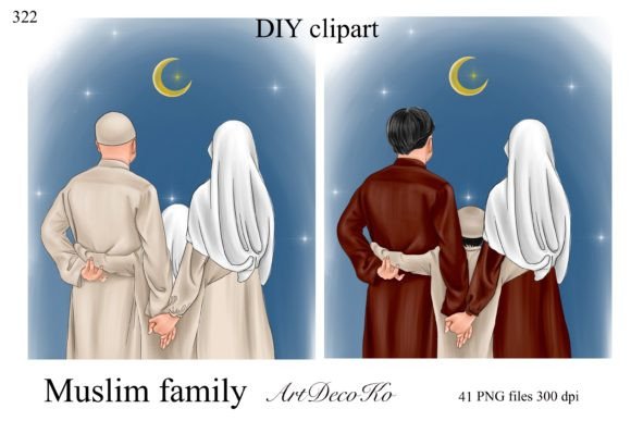 Integrating the Islamic Muslim Family DIY Set into Professional and Personal Creative Workflows