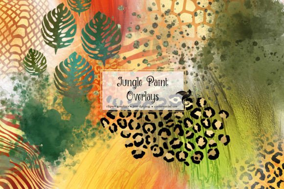 Unlock Creative Potential with Versatile Jungle Paint Overlays for Digital Design
