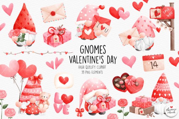 Unlocking Creativity with Valentine's Gnome Clipart for Your Next Project