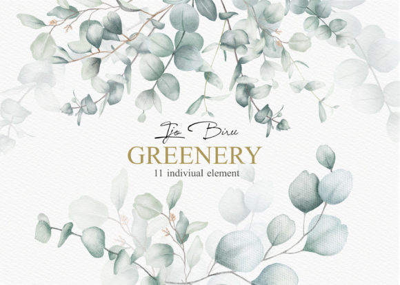 Unlocking the Potential of Greenery Eucalyptus Watercolor Clipart for Modern Digital Design